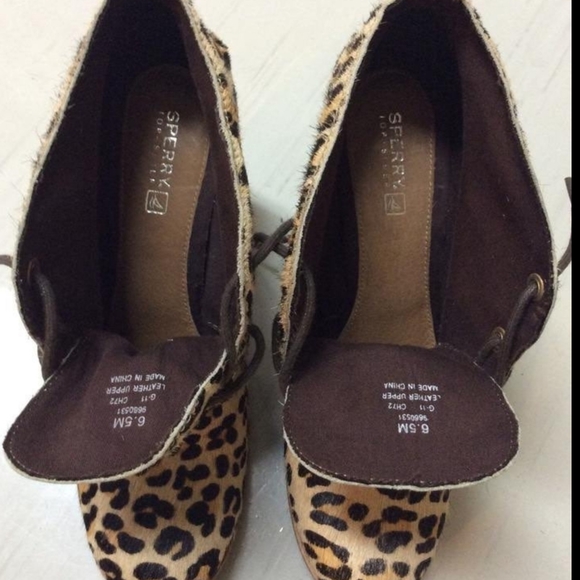 Sperry Leather Pony Hair Ankle Boots - Picture 4 of 8